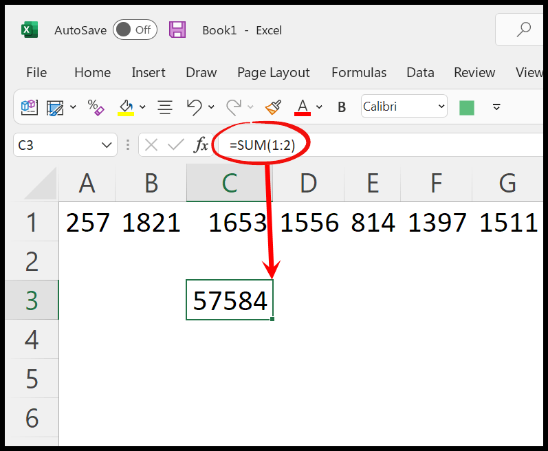 sum-for-multiple-rows