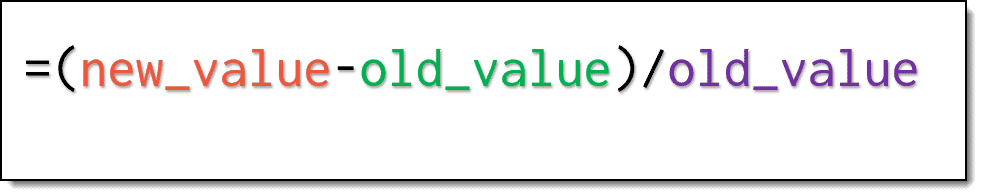 percentage-variance-formula