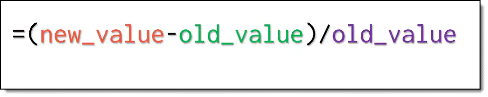 percentage-variance-formula