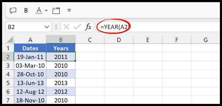 sort-by-years-from-dates