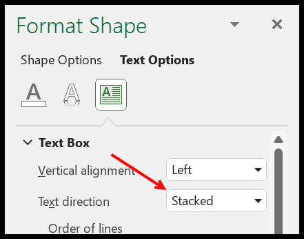 select-the-stacked-option