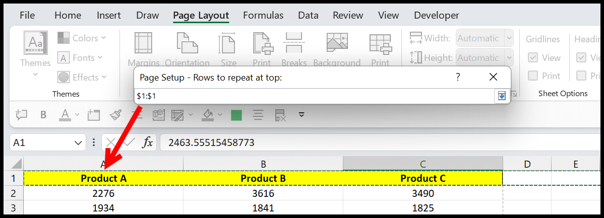 specify-the-row
