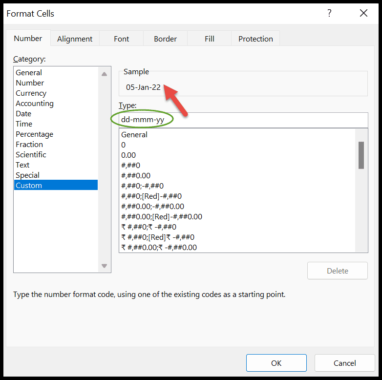 6-sample-show-and-ok check-sample-date-format