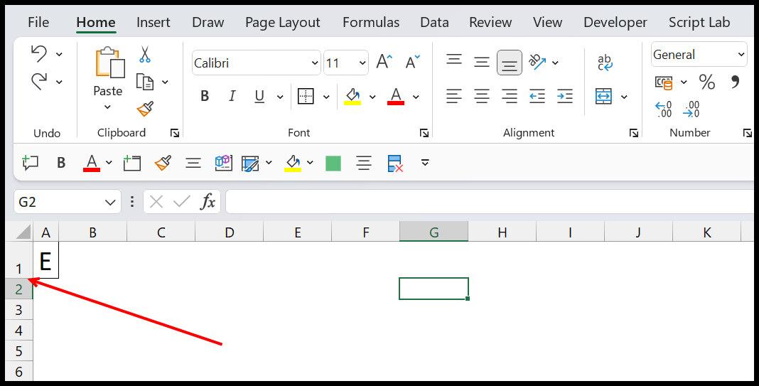 click-between-rows