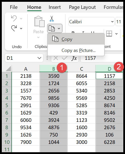 copy-rows-through-ribbon