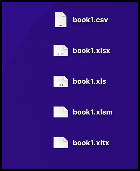 excel-in-different-formats