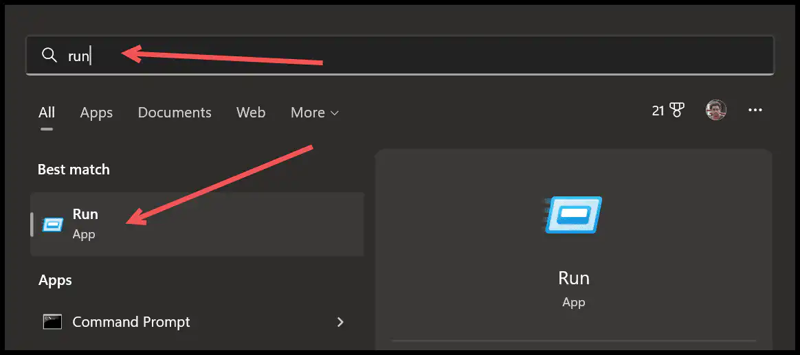 open-run-application