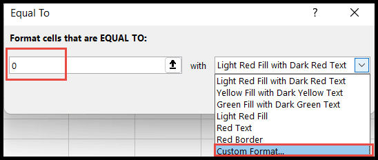 equal-to-dialog-box