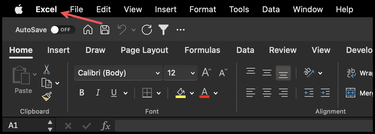 click-on-excel-bar-for-mac