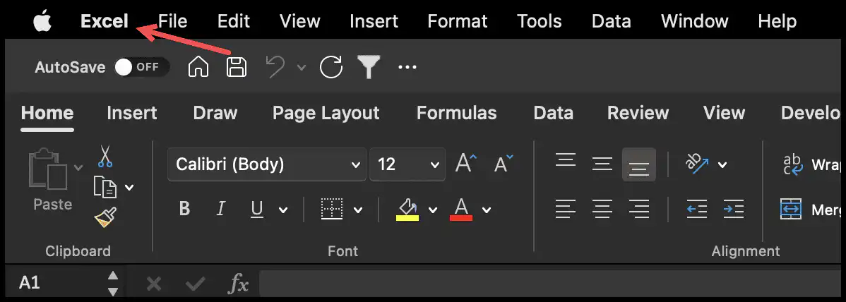 2-click-on-excel-bar-for-mac click-on-excel-bar-for-mac