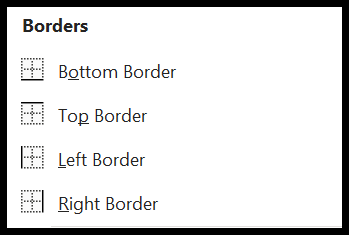 different-border-sections