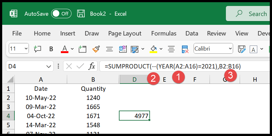 understand-sumproduct-formula