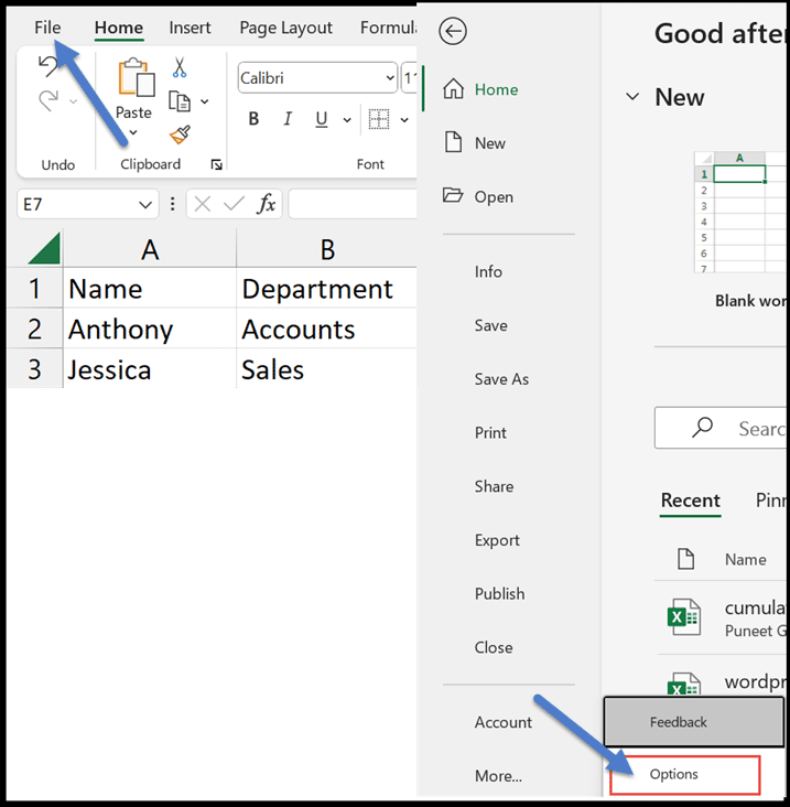 click-on-file-choose-options