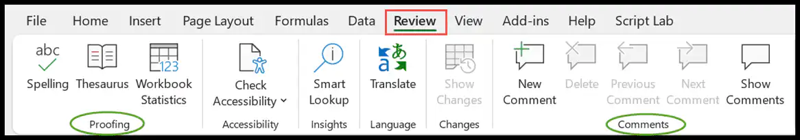review-tab-to-check-spelling-adding-comments