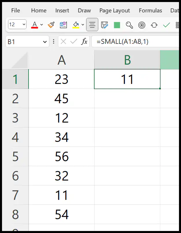 lowest-value-in-list