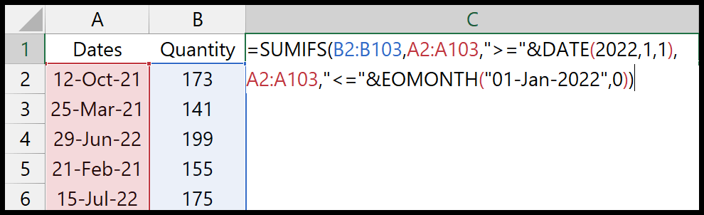 sumifs-to-sum-by-month