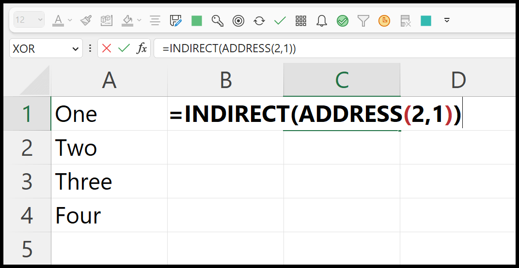combination-of-indirect-and-address