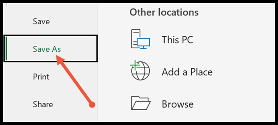 select-save-as-option