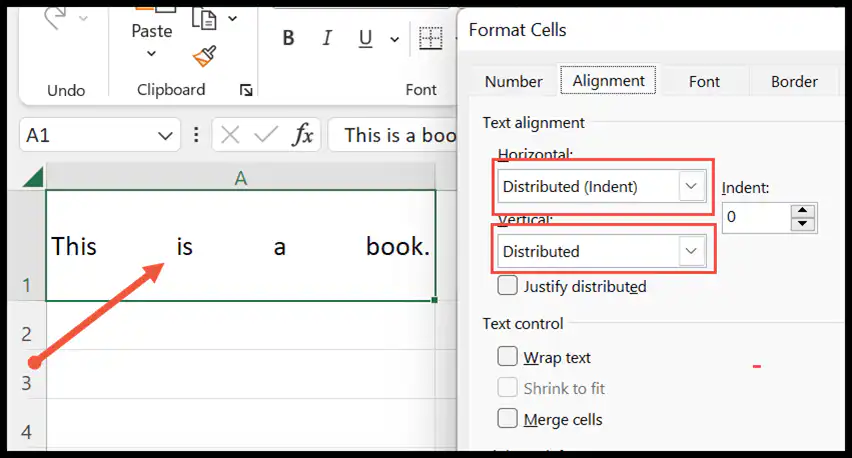 text-alignment-distributed