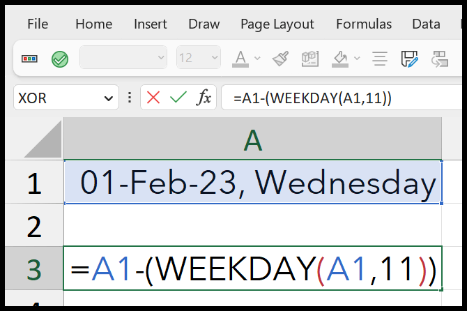formula-to-get-last-sunday