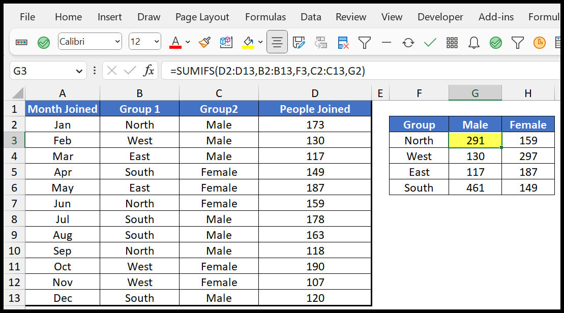 sum-by-multiple-groups