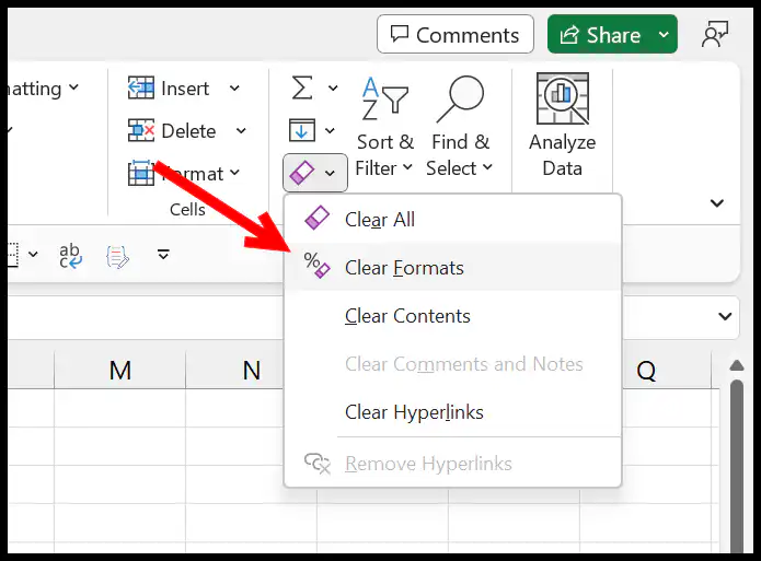 shortcut-to-remove-entire-formatting
