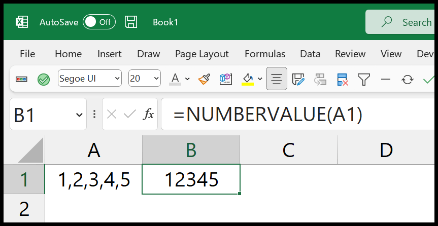 numbervalue-to-remove-commas