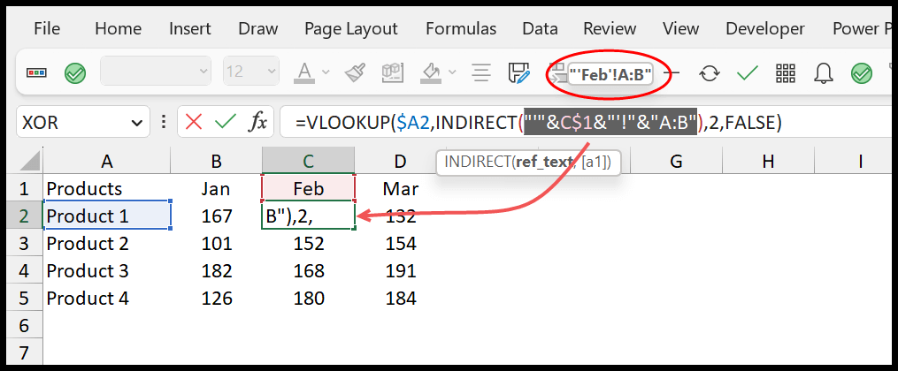reference-in-the-indirect-changes