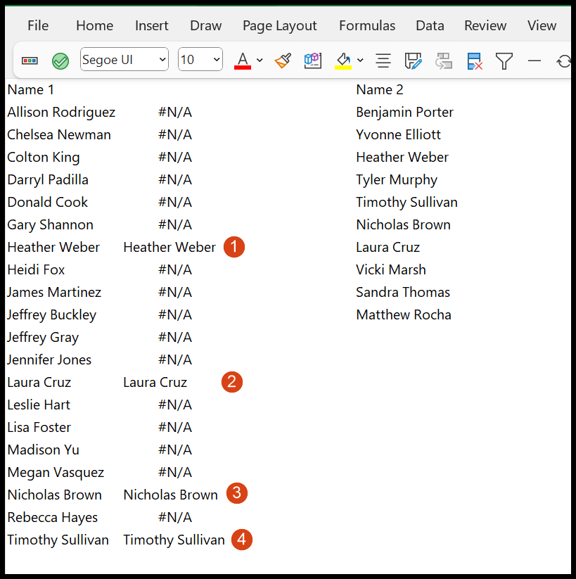 how to do vlookup to compare 2 columns in excel