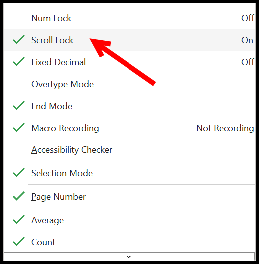 scroll-settings-in-excel