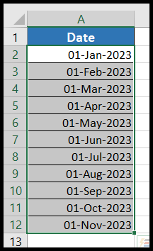date-series-with-incremental-months