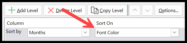 sort-data-using-font-color