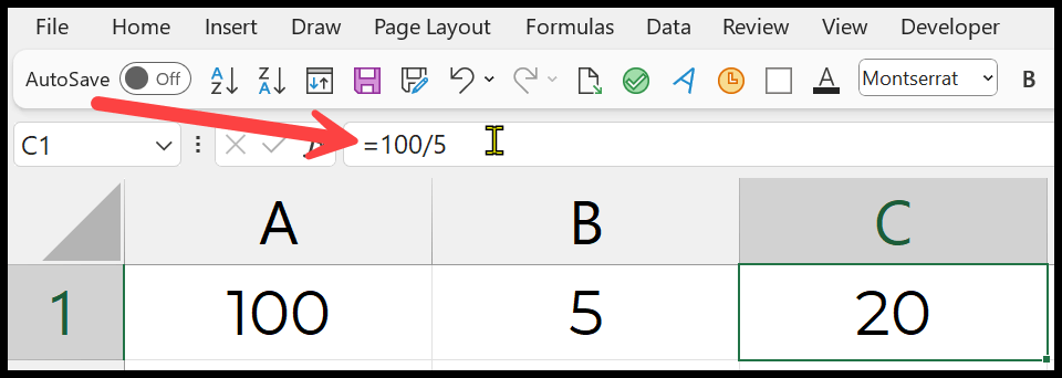 numbers-directly-into-formula