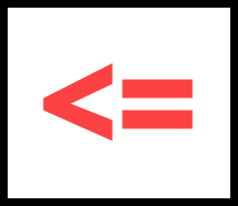 Use Less Than and Equal To Operator in Excel