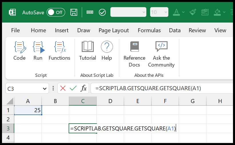 select-getsquare-function