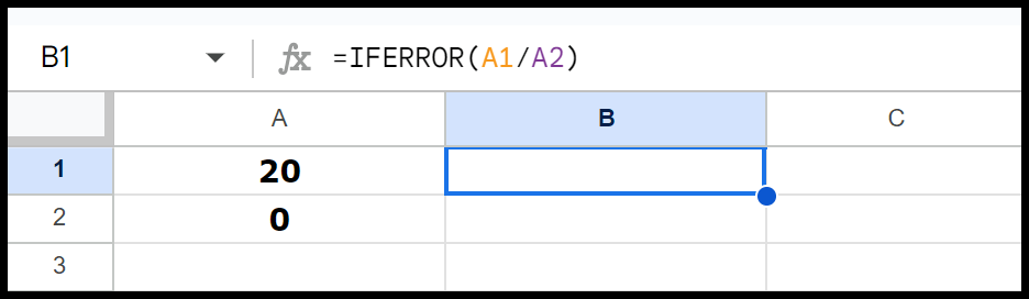 shows-blank-values
