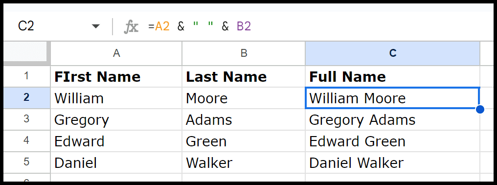 combine-two-values-using-ampersand