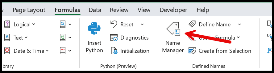 go-to-formula-tab-and-select-name-manager