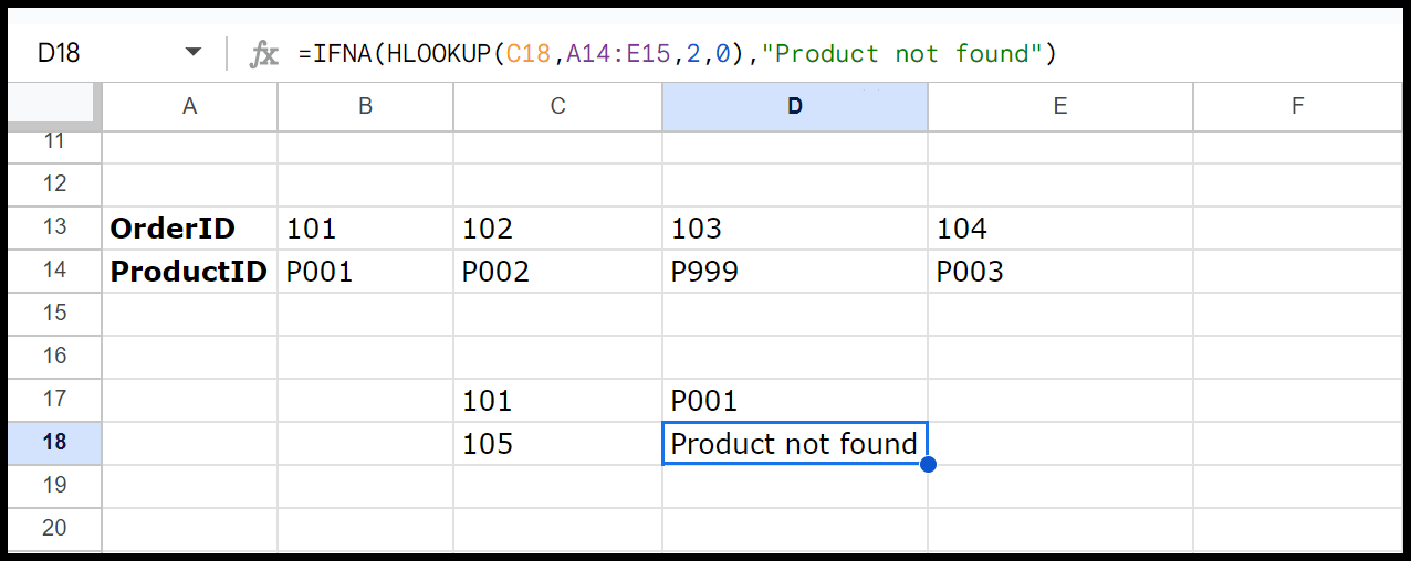 hlookup-with-ifna