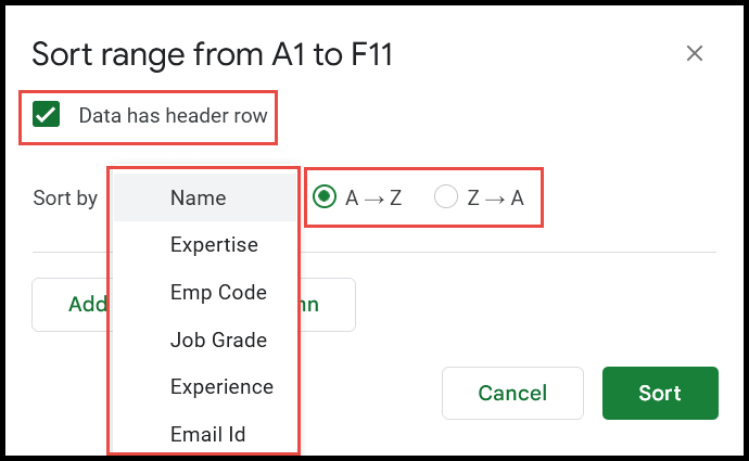 select-data-has-header-row