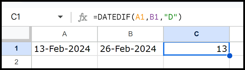 calculate-days-with-dateif