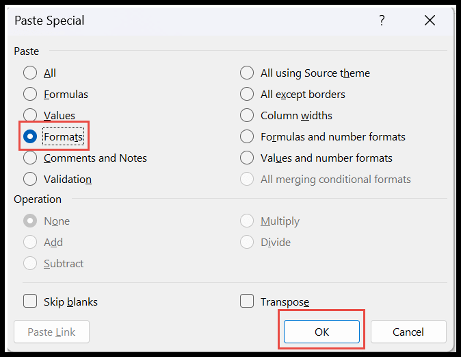 use-shortcut-for-format-painter