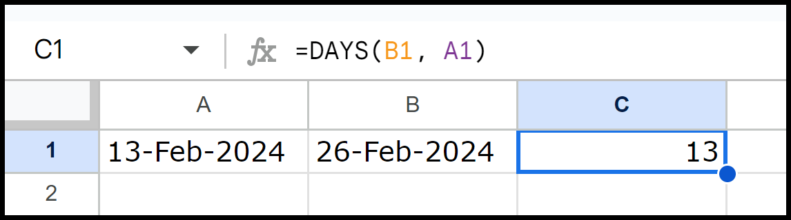 get-days-between-dates-with-days