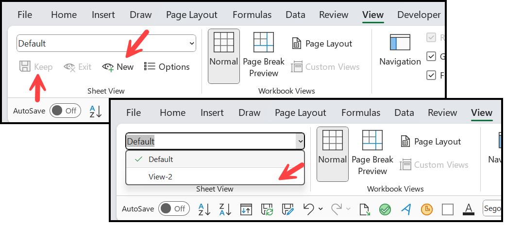 sheet-view