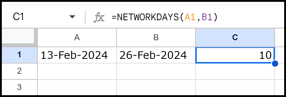 networkdays-to-get-days