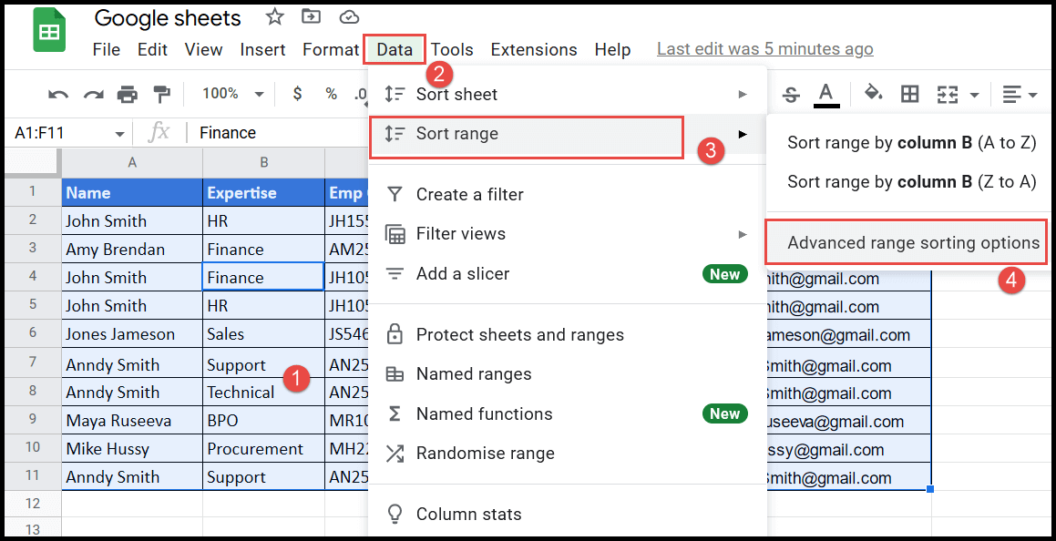 sort-data-by-multiple-columns