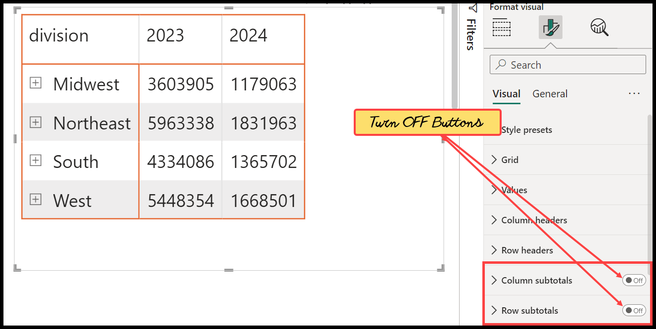 turn-off-grand-total-in-matrix