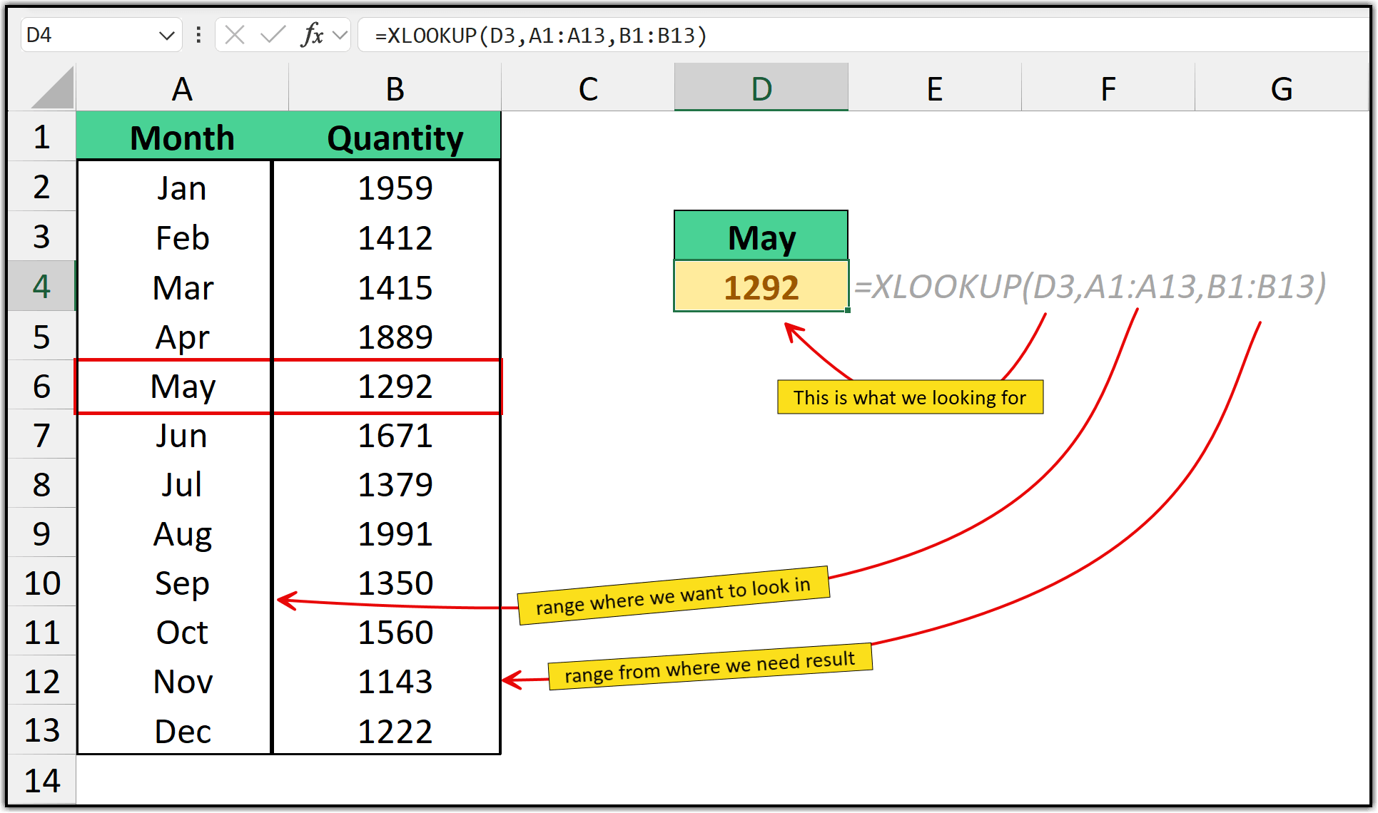 XLOOKUP